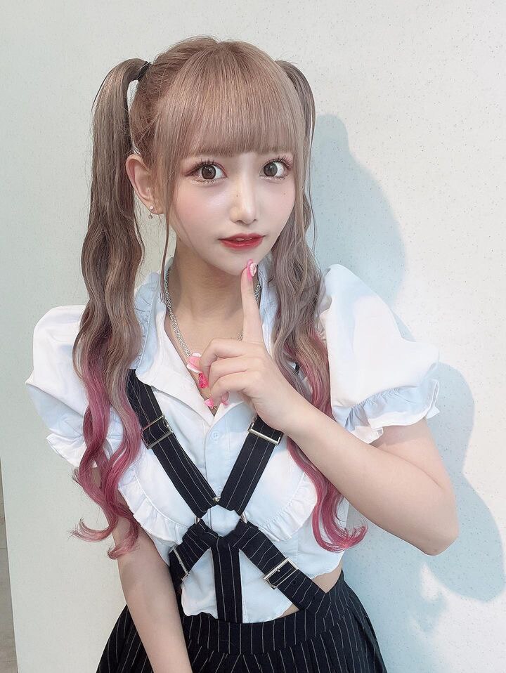 ミルクティー×ピンク YUKI：L184731427｜ユーフォリア 渋谷グランデ