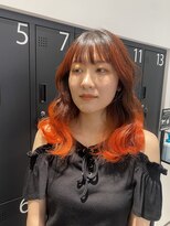 ブランコトレス 烏山店(BLANCO tres) ハイライト×裾カラー