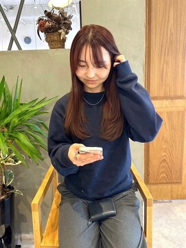 エルロンバイマフェ(AILERON by mahae) 【暖色カラー】レッドブラウン