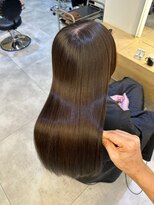 ジーナ 本八幡(Zina)&nbsp;大人かわいい20代30代40代小顔ショコラベージュ　Zina本八幡