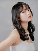 【スタイリング簡単☆】大人美人韓国風ミディアムレイヤー☆