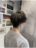 ブリーチなしのアッシュカラー