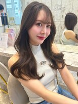 シーシンジュク 新宿南口(Sea shinjuku)&nbsp;韓国風前髪×レイヤーカット【新宿/前髪/レイヤーカット】