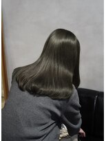 アリー 原宿 表参道(ALLY)&nbsp;(ALLY松村)ブリーチなしオリーブグレージュ