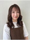 韓国レイヤー/透明感ナチュラルブラウン