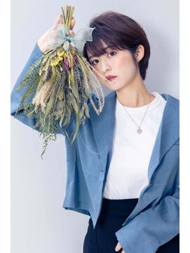 スノードロップ 高円寺店(Snowdrop) 黒髪/ボブルフ/ネビージュ/小顔/ワンレン/高円寺/髪質改善/前髪