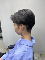 エトラ 渋谷店(etora)&nbsp;刈り上げマッシュ ニュアンスパーマ 毛流れパーマ