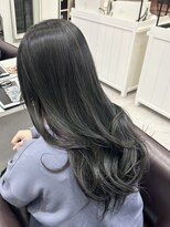 アヤラ オーガニックアンドスパ 東船橋店(AYALA) 【江添茉友】ブルーアッシュ/韓国風レイヤー/透明感カラー