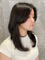 ピークアブー 原宿ハラカド(PEEK-A-BOO) 姫カットレイヤーロングミディアムハッシュカット20代30代#1