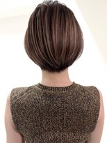 ネイロ バイ ジルブラン 葛西(NeiRo by JIL BLAN) 葛西ハイライト白髪ぼかしショートボブ小顔カットレイヤーカット