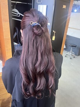 デイバイヘアーポケット(Day.by hair pocket) ピンクラベンダー
