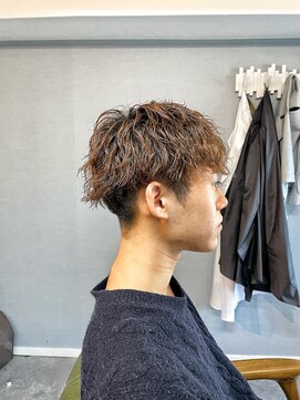 グリードヘア(GREED HAIR) マッシュ×波巻きパーマ