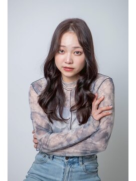 ルフュージュ バイ プロデュース 相模大野店(Refuge by Produce) チョコレートブラウン/ゆるふわウェーブ