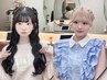 【☆hina指名限定☆】お出かけ前に♪カット＋カラー＋TR＋ヘアアレンジ☆