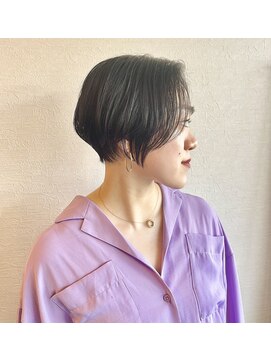 ヘアスペース クレール(hair space clair) 【clair清水恭平】30代40代襟足改善ショートカット/似合わせ