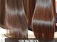 ショコラン(SHOKORAN)の写真/高品質なこだわりのトリートメントで傷んだ髪に内部補修◎"ハリ・ツヤ感"を与え触れたくなるような美髪に＊