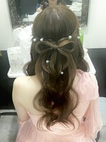 カフネ(CAFUNE)&nbsp;リボンハーフアップ