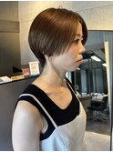クラゲヘアー/小顔に見せるヘア/ココアベージュ/伏見/栄