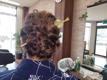 ヘアーサロン ホットスタッフ(Hair Salon Hot Stuff)の雰囲気（メニュ一例（写真はヘアセット）5000円）