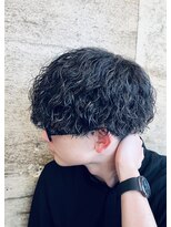 メンズギフト(men's GIFT)&nbsp;大分ツイストスパイラルパーマメンズマッシュ刈り上げレイヤー