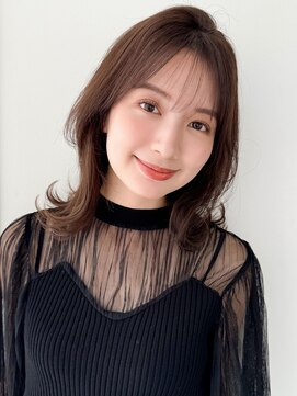 アグノス 青山(Agnos) 20代30代40代◎くせ毛風カール結べるボブサイドバング愛され