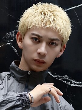 ベーア メロー(Bar mellow) ハイトーンスパイキーダウンバングショートメンズショート