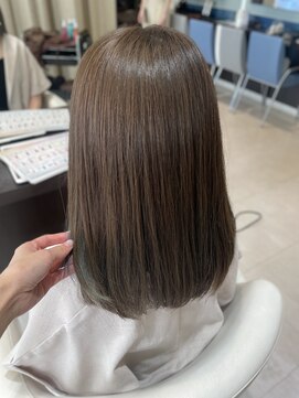 アメイジングヘアー 美沢店(AMAZING HAIR) ブリーチなし秋色カラーオリーブカラー
