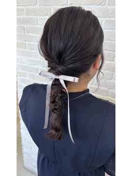 アンティ ブランシェ(an-t BRANCHE) 大人可愛い編みおろしヘア