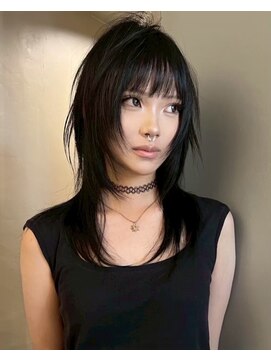 ハコ プラス(HACO+) 【Haco+】Nova_シャギー_レイヤーカット