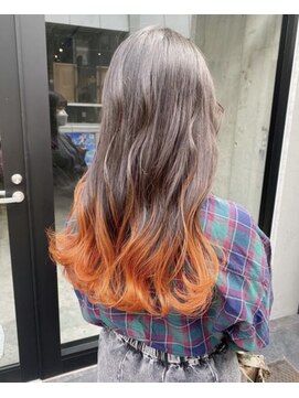 ガーデン ジングウマエ(GARDEN jingumae) オレンジ×グラデーションカラー