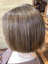 ヘアーメイク トレコローリ(hair make trecolori)&nbsp;【trecolori津田沼】白髪ボカシハイライト