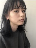 ( ワイドバング　ミディアムレイヤー/あびこ/30代/40代)
