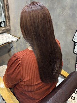 ザ ヘア ディードットログ(The hair D.Log) ボルドーカラー　暖色　ピンク　オレンジ　赤　大和八木