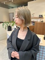 カケ(kake)&nbsp;春のイメチェン×切りっぱなしボブ