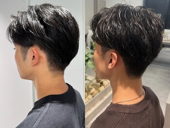 トリッカバルコニー ハヤマ(tricca Balcony Hayama)の写真/「出来るビジネスマン」におすすめのオン/オフ切り替え簡単な清潔感のあるスタイルをご提案◎パーマも人気