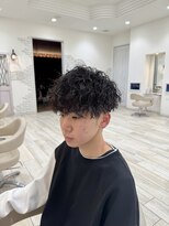 ロンド ラマ 岐阜(Lond bla-ma) 刈り上げマッシュ×ツイストスパイラル【Lond伊藤メンズ】