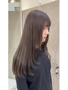 ラ ポルト ドゥ サワ(La Porte de SAWA) 透明感ブラウン×ワンカラー×まろやかラベンダー