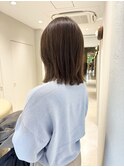 切りっぱなし×ベージュカラー【清澄白河 半個室】 
