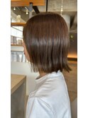 結べる切りっぱなしボブ