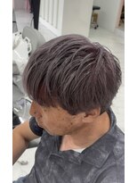 アグ ヘアー ロッツォ 清水町湯川店(Agu hair Lotso) 1ブリーチでシルバーアッシュに!