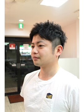 ミューチュアルヘアー(Mutual hair) 無造作ツーブロック