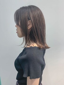 テトヘアー(teto hair) bob(くびれボブ、ハイライト、グラデーションカラー)