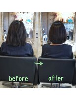ルポ(Repos)&nbsp;＊ボブでもキレイな髪質改善ストレート＊【Repos 東大宮駅】