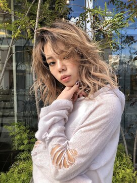 ラパンセヴェール(LA PENSEE VERT) 外国人風×ハイトーンカラー