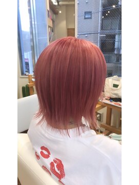 ヘアーゴウリキ(HAIR GOURIKI) パステルピンク