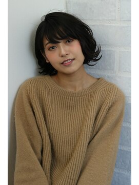 ブリーチ ラボ エーアイ 原宿店(BLEACH LABO Ai) 20代30代40代50代 色っぽふんわりショートの重軽ウェーブヘア♪