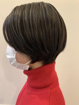 ベイス アワジ(BASE) モノグレージュボブ