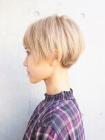 マイロ(mailo) ハイトーン×ニュアンスマッシュ×ベリーショート