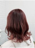 【Liko池袋】ピンクベージュロブスタイル【池袋】