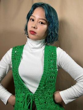 プシューケ(Hair salon PSYCHE) BLUE COLOR